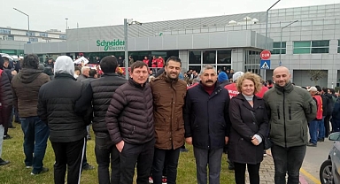 CHP Gebze işçinin emekçinin yanında