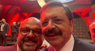 Hisarcıklıoğlu, Genel Kurul'un finalini Şerifalioğlu ile yaptı