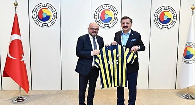Hisarcıklıoğlu, GTO Meclis Başkanı Şerifalioğlu'nu ağırladı