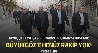 Bıyık, Çiftçi ve Şayir'e rakipler bir bir çıkmaya başladı;