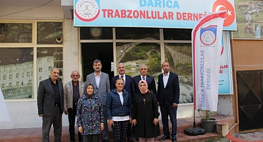 Aslantaş'tan Darıca Trabzonlular Derneğine ziyaret
