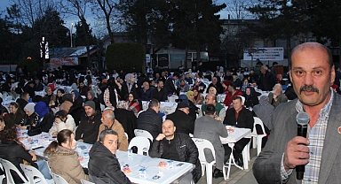 Ayar ailesi 1500 kişiyi iftarda ağırladı