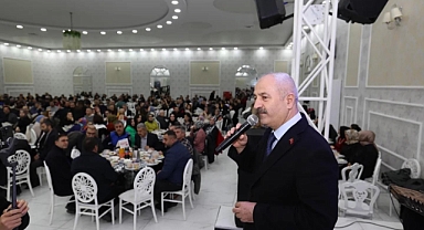 Başkan Büyükgöz mesai arkadaşlarını iftarda ağırladı