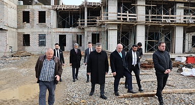 Darıca Hükümet Konağı'nda çalışmalar devam ediyor