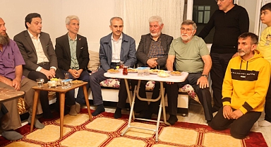 Bünyamin Çiftçi, esnaflarla sohbet etti
