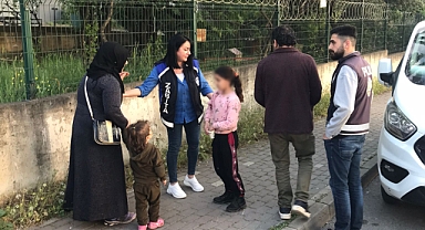Gebze Zabıtasından dilencilere yönelik çalışma