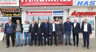 Başkan Büyükgöz Otogar Esnafıyla Buluştu