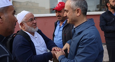 Başkan Çiftçi, hacı adaylarını uğurladı