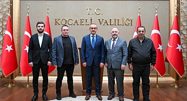 Gebze Trabzonlular Derneği'nden Kocaeli Valisi'ne Ziyaret