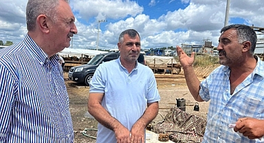 Nail Çiler besicilerin sorunlarını dinledi