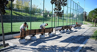 Mesire alanları ve parklarda bakım çalışması