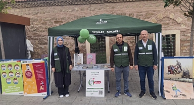 Yeşilay Gebze Standına Yoğun İlgi