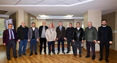 Gebze Trabzonlular Derneği’nden Başkan Büyükakın’a Ziyaret