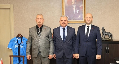 MHP’li başkanlardan Şener Akın’a Ziyaret