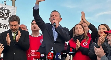 Özgür Özel Gebze'den tüm emekçilere seslendi