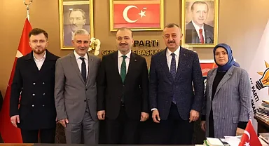 Talus ve Büyükakın'dan ilçe başkanlarına ziyaret