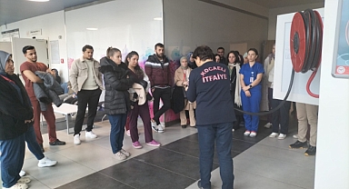 Şehir Hastanesi personeline acil durumu eğitimi