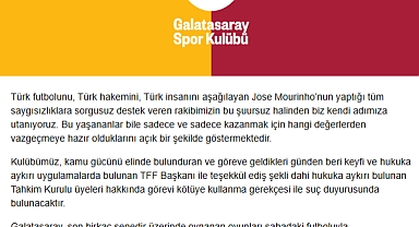 Galatasaray’dan Suç Duyurusu