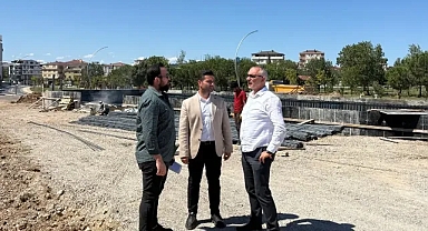 Hasan Soba, Şehit ve Gaziler Derneği Binası Çalışmalarını İnceledi