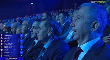 Kura çekiminin ardından Galatasaray yönetimi Ve Açıklamaları
