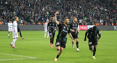 Yeşil-Siyahlılardan Üst Üste Üçüncü Galibiyet