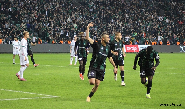 Yeşil-Siyahlılardan Üst Üste Üçüncü Galibiyet