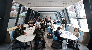 Özel öğrenciler, Uçak Park’ı ziyaret etti