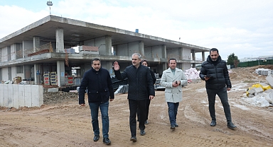 Çiftçi, “Spor lisemizin inşaatı hızla devam ediyor”