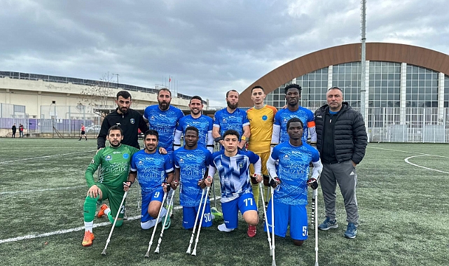 Gebze Belediyesi Ampute Futbol’dan Bir Galibiyet Daha