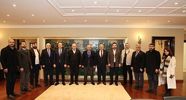 MHP İl Başkanı Batı'dan Başkan Büyükgöz'e Ziyaret