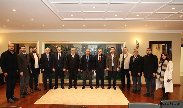 MHP İl Başkanı Batı'dan Başkan Büyükgöz'e Ziyaret