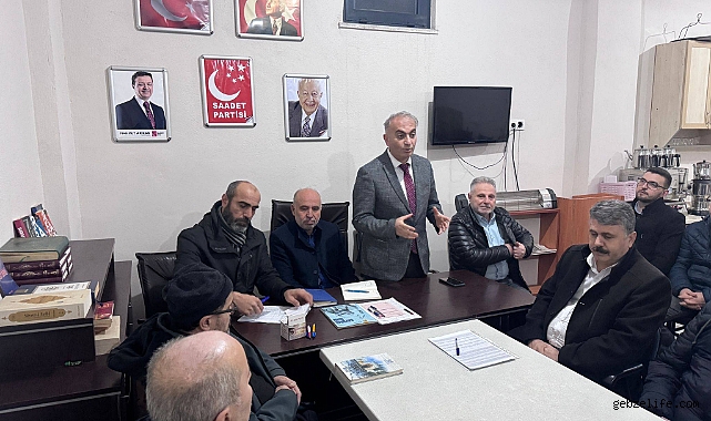 Saadet Partisi Gebze'den Seferberlik Mesajı